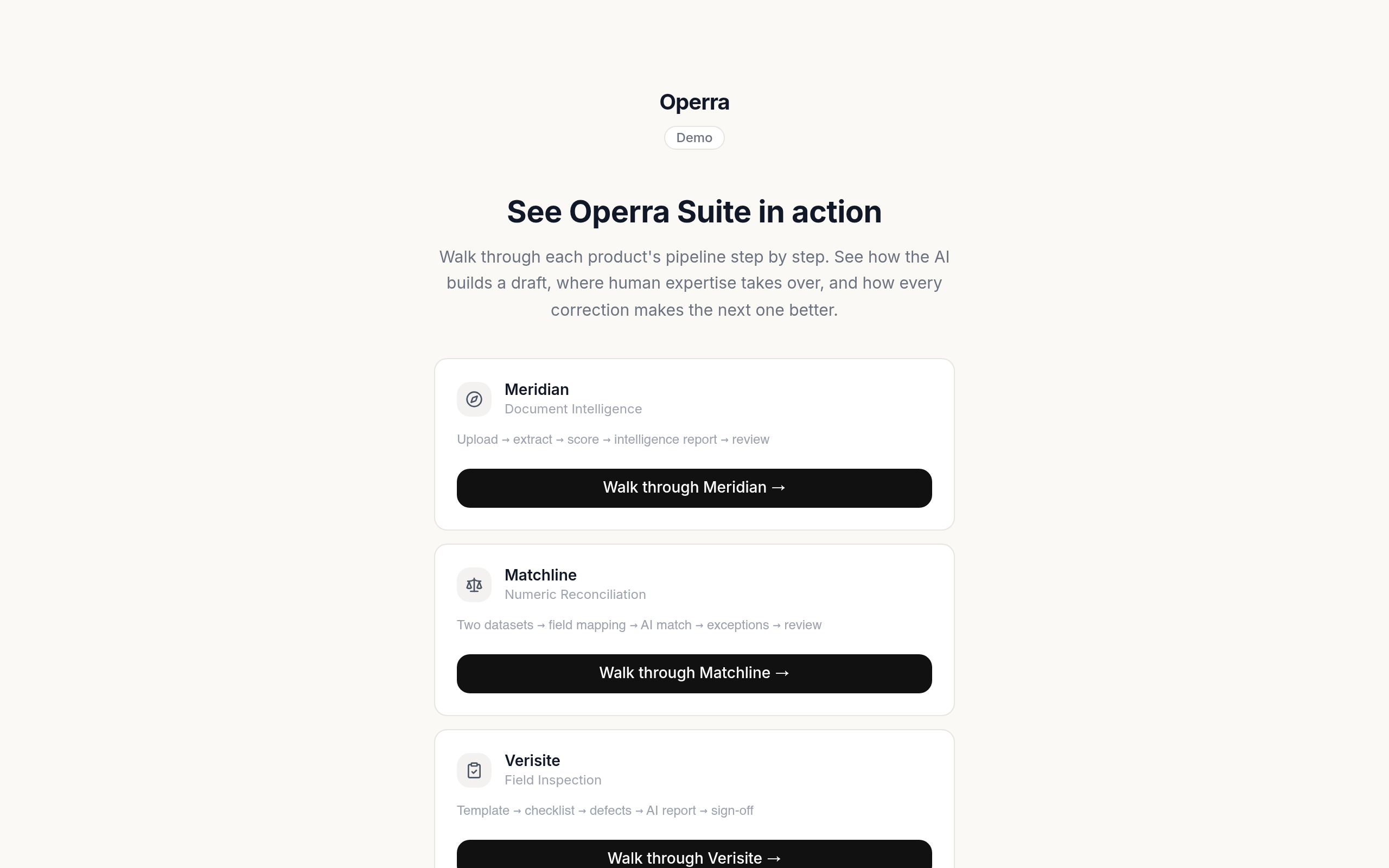 Operra suite screenshot